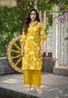 Flower Velly Vol 2 By Vaniska Aline Cut Kurti With Bottom Wholesale Suppliers In Mumbai